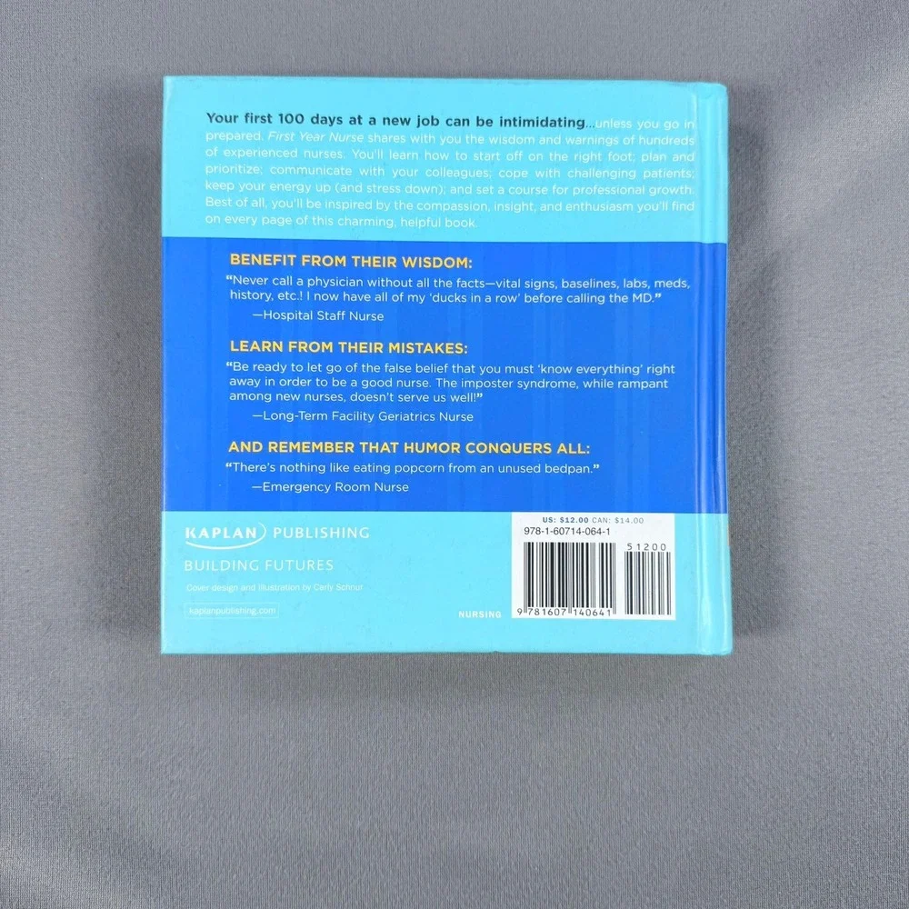 Barbara Arnoldussen First Year Nurse Hardcover 2009 3rd Edition Nursing Career
